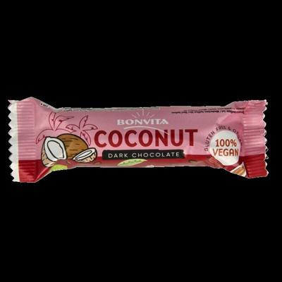 Bonvita Bonbarr choco cocos bar puur bio 40 Gram Bonvita Bonbarr choco cocos bar puur bio 40 Gram