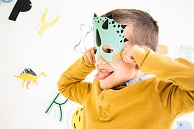 Folat BV Maskers dino roars, 6st. - thumbnail