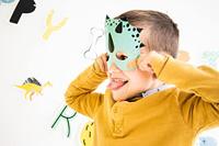 Maskers Dino Roars (6st) - thumbnail