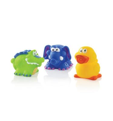 Nuby Zwemmende Badfiguren Set van 3 stuks Nuby Zwemmende Badfiguren Set van 3 stuks