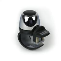 Qibbel Widek bel compact ii messing chroom zwart/zilver frame - thumbnail