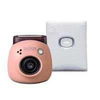 Fujifilm INSTAX PAL digital camera, Powder Pink + printer SQUARE Link, White - thumbnail