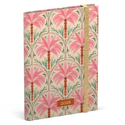 Agenda 2026 lannoo 120x160 exotic palms 7d/2p roze