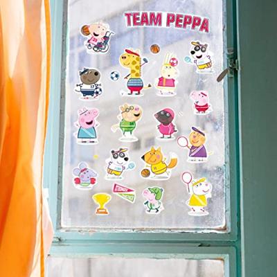 Bambolino Toys Peppa pig raamstickers - thumbnail