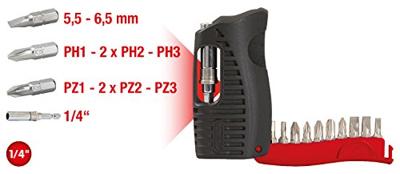 KS Tools 911.2840 9112840 Kruis-bit Vernikkeld C 6.3 1 stuk(s)