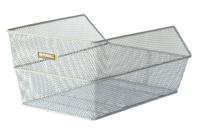 Basil cento - fietsmand - achterop - zilver - thumbnail