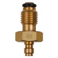 KS Tools 150.2343 Adapterstuk M14x1,5 buitenschroefdraad en 1/4 slangaansluiting met afdichtring - thumbnail