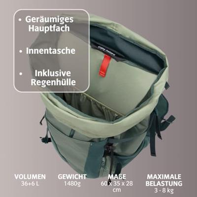 Vaude Brenta 36+6 Backpack Agave 36+6L