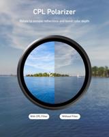 Telesin CPL + UV + VND filter kit voor DJI Osmo Action 6 - thumbnail