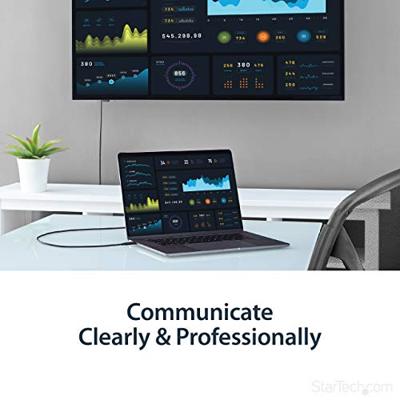 Adapter USB C naar HDMI Startech CDP2HD2MBNL Zwart (2 m) Adapter USB C naar HDMI Startech CDP2HD2MBNL Zwart (2 m)