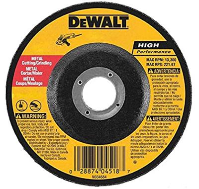 DeWalt Accessoires Extreme 2X Afbraamschijf voor metaal | 180 x 6.0 x 22,2 mm - DX7961-AE DeWalt Accessoires Extreme 2X Afbraamschijf voor metaal | 180 x 6.0 x 22,2 mm - DX7961-AE