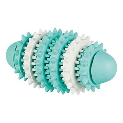 Trixie 33132 Denta Fun Rugbybal, Mintfresh, natuurlijk rubber, 15 cm