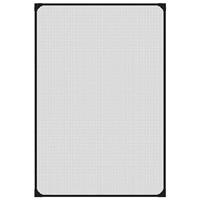 VidaXL Insectenhor voor ramen magnetisch 80x120 cm antracietkleurig - thumbnail