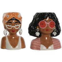 Home ESPRIT Multicolour 16 x 13 x 24 cm (2 Stuks) - thumbnail