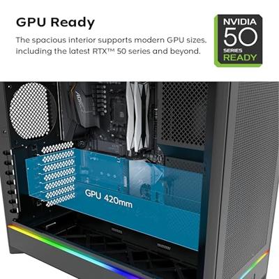 Jonsbo Midi-tower Gaming-behuizing, Behuizing, PC-behuizing Wit Jonsbo Midi-tower Gaming-behuizing, Behuizing, PC-behuizing Wit