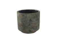 Bloempot Saar Grijs Ø12cm - thumbnail