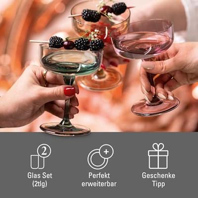 LIKE BY VILLEROY & BOCH - Like Clay - Champagnecoupe 0,19l set/2