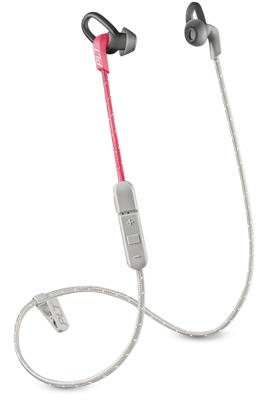 Plantronics BackBeat FIT 305 Sporthoofdtelefoon, draadloos, waterafstotend, ultralicht, grijs/koraal
