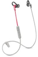 Plantronics BackBeat FIT 305 Sporthoofdtelefoon, draadloos, waterafstotend, ultralicht, grijs/koraal - thumbnail