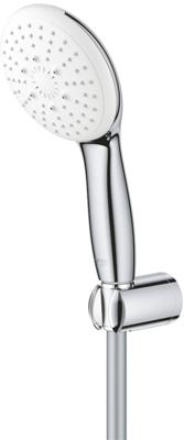 GROHE Tempesta 110 Handdoucheset - Ø11cm - 3 straalsoorten - 7.4l/min - niet verstelbaar - 175cm - chroom 26639003 GROHE Tempesta 110 Handdoucheset - Ø11cm - 3 straalsoorten - 7.4l/min - niet verstelbaar - 175cm - chroom 26639003