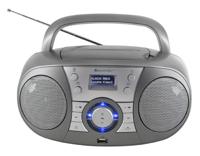 soundmaster SCD1800TI DAB+ Digitale Radio FM Boombox met CD MP3 Bluetooth Streaming USB Verbinding - thumbnail