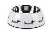 Hondenvoerbak Woby wit 22 cm - thumbnail