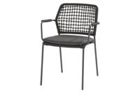 Taste Barista Stapelstoel Antracite B 59 x D 58 x H 80 cm 4SO - 4so - thumbnail