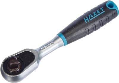 HAZET Dopsleutelset 853-1 | 1/4 inch (6,3 mm) zeskant massief, 1/4 inch (6,3 mm) vierkant hol | Buiten-zeskant-tractieprofiel, Binnen-zeskant-profiel,