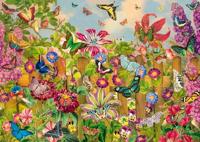 Puzzel - SCHMIDT SPIELE - Prachtige vlindertuin - 2000 stukjes - Vanaf 14 jaar - thumbnail