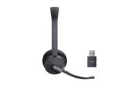 Yealink WH64 Hybrid Dual Teams Headset Draadloos Hoofdband Kantoor/callcenter Micro-USB Bluetooth Zwart - thumbnail