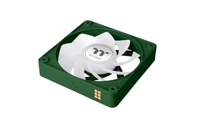 Thermaltake CT140 EX Reverse ARGB Sync PC Cooling Fan Racing Green 3 Pack PC-ventilator Groen (b x h x d) 120 x 120 x 25 mm Thermaltake CT140 EX Reverse ARGB Sync PC Cooling Fan Racing Green 3 Pack PC-ventilator Groen (b x h x d) 120 x 120 x 25 mm