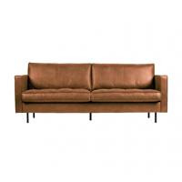 WOOOD Bank 'Rodeo Classic', 2,5-zits, kleur Cognac - thumbnail