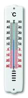 Thermometer kunststof wit - thumbnail