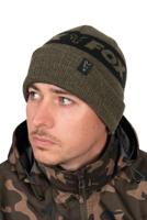 Fox Collection Beanie Green & Brown - thumbnail