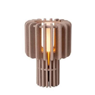 Lucide ROLLO - Tafellamp - 1xE27 - Taupe