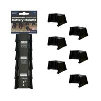 StealthMounts bm-bo108-blk-6 accuhouder voor bosch 10.8/12v | zwart | 6-pack - bm-bo108-blk-6 - thumbnail