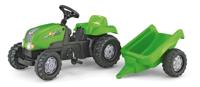 Rolly Toys 012169 RollyKid-X Traptractor + Aanhanger - thumbnail