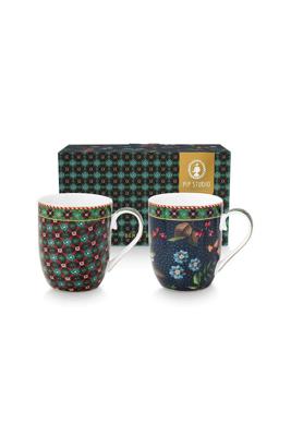 Pip Studio Set/2 Mokken Klein Berry Blues
