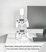 YAMAZAKI Home - Verstelbare universele houder voor spelcontroller, staal - thumbnail