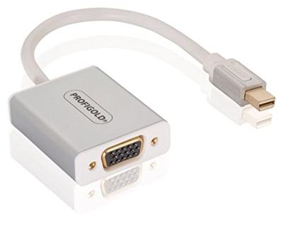 Mini DisplayPort Kabel Mini-DisplayPort Male - VGA Female 15-Pins 0.20 m Wit