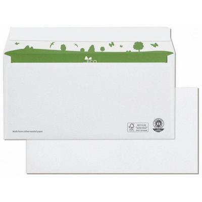 Bong enveloppen beECO, ft 110 x 220 mm, zonder venster, doos van 500 stuks Bong enveloppen beECO, ft 110 x 220 mm, zonder venster, doos van 500 stuks