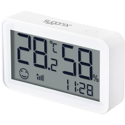 Sygonix SY-4904438 Thermo- en hygrometer met app Wit