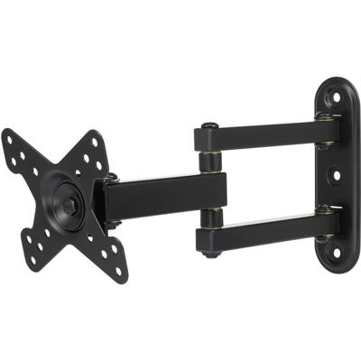 SpeaKa Professional SP-MO-03 Monitor-wandbeugel 1-voudig 25,4 cm (10) - 81,3 cm (32) Zwart Kantelbaar, Zwenkbaar SpeaKa Professional SP-MO-03 Monitor-wandbeugel 1-voudig 25,4 cm (10) - 81,3 cm (32) Zwart Kantelbaar, Zwenkbaar