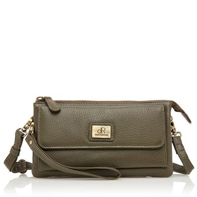 dR Amsterdam Schoudertasje Mint Grape Leaf