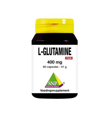 SNP L-Glutamine 400mg puur 60 Vegetarische capsules