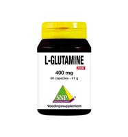 SNP L-Glutamine 400mg puur 60 Vegetarische capsules - thumbnail