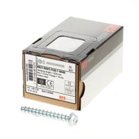 HECO MULTI-MONTI-PLUS SS schroefanker - zeskantkop met ring - 10x80mm - staal - 25 stuks - thumbnail