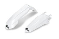 UFO PLAST spatbordset mudguard set ufo ktm white - thumbnail