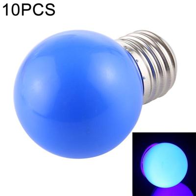 10 stuks 2W E27 2835 SMD Home Decoratie LED gloeilampen AC 220V (blauw licht) 10 stuks 2W E27 2835 SMD Home Decoratie LED gloeilampen AC 220V (blauw licht)