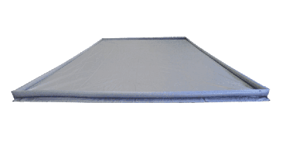 Redwood Pvc Sheet met Opblaasbare Rand 3 x 4 M Redwood Pvc Sheet met Opblaasbare Rand 3 x 4 M